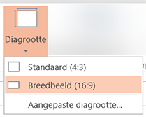 Diagrootte