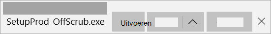 Het downloadbestand met de ondersteuningsassistent zoeken en openen in de Microsoft Edge- of Internet Explorer-webbrowser