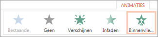 Een animatie-effect kiezen