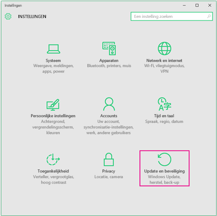 Windows-updates instellen in Windows 10