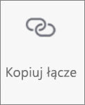 Przycisk Kopiuj link w usłudze OneDrive dla systemu Android