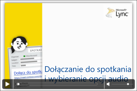 Zrzut ekranu: slajd programu PowerPoint z kontrolkami wideo