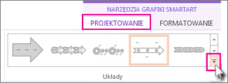 Kliknięcie w celu wyświetlenia dodatkowych układów