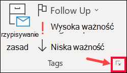 Wybierz pozycję Więcej opcji, aby ustawić opóźnienie dostarczenia.