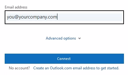 Logowanie w programie Outlook