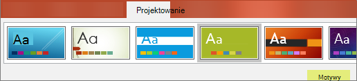 Motywy programu PowerPoint