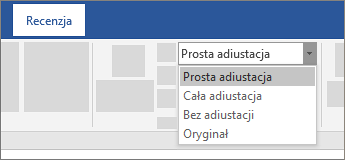 Prosta adiustacja