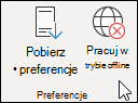 Wybierz pracę w trybie offline