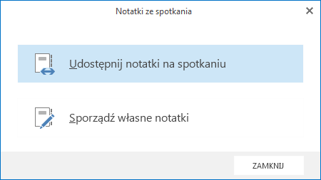 Udostępnianie notatek