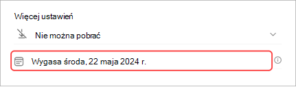 Przedłuż datę wygaśnięcia nagrania z ratusza.