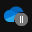 Ikona wstrzymania usługi OneDrive dla firm