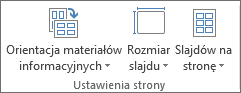 Grupa Ustawienia strony