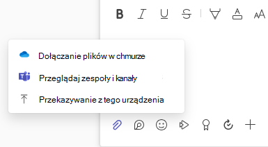 dołączanie plików