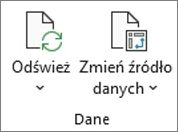 Obraz Wstążki programu Excel