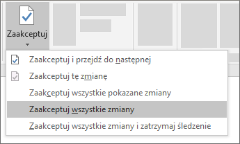 Zaakceptuj wszystkie zmiany