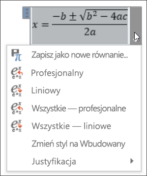 Wszystkie równania liniowe