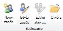 Grupa Edytowanie zasobów w programie PWA