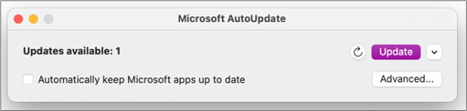 Microsoft AutoUpdate