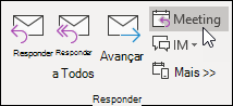 Responder com Reunião