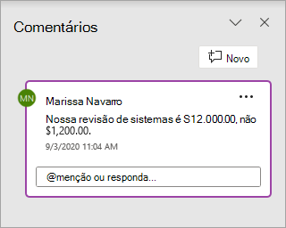 Adicionar um comentário