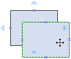 Forma posicionada ao lado de outra forma