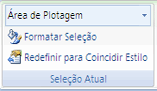 imagem da faixa de opções do excel