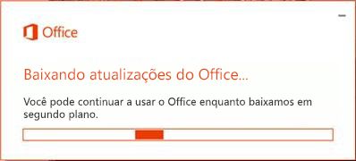 Baixar Atualizações do Office