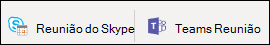 Adicionar um link de reunião do Teams ou do Skype