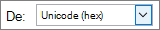 Tipo de caractere Unicode
