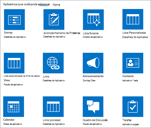 Aplicativos para adicionar tela