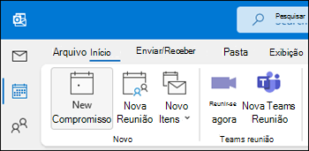 Reunião de Equipe do Outlook