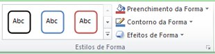 Imagem da Faixa de Opções do Excel