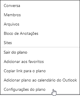 Obter emails sobre um plano