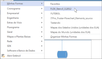 Estêncil baixado em Minhas Formas