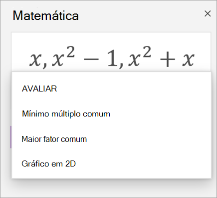 Lista de Matrizes no Assistente de Matemática