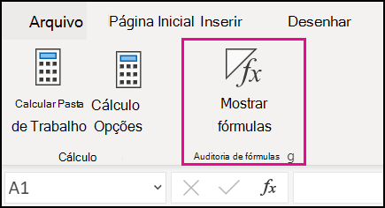 Mostrar Fórmulas na Web