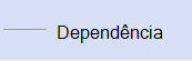 O conector de dependência.