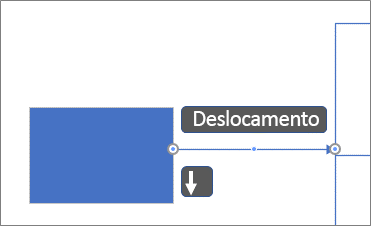 Mover um conector por pixel