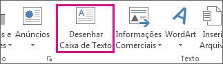 Desenhar Caixa de Texto