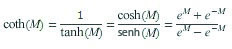 Equação COTH