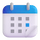 Emoji de calendário em espiral do Teams