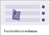 Modelo de lista de inclusão de funcionários