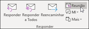 Responder com reunião