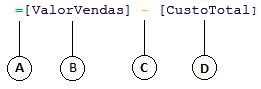 Fórmula de coluna calculada