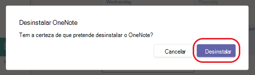 desinstalar uma aplicação