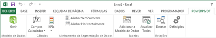 Friso do PowerPivot