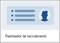 Modelo de lista de rastreadores de recrutamento