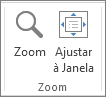 Zoom group on View tab