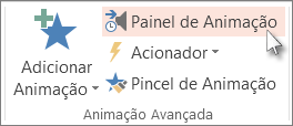 Apresentar o Painel de Animação