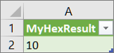 Resultado da função AMíx numa mesma